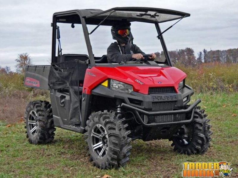 2015-2020 Polaris Ranger Midsize 500/570 Scratch Resistant Flip Windshield | SUPER ATV WINDSHIELDS - Free Shipping