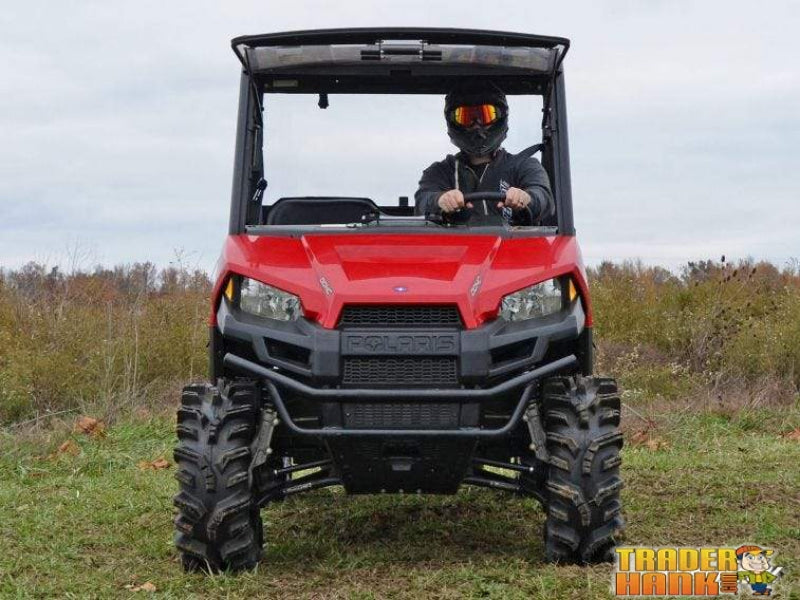 2015-2020 Polaris Ranger Midsize 500/570 Scratch Resistant Flip Windshield | SUPER ATV WINDSHIELDS - Free Shipping