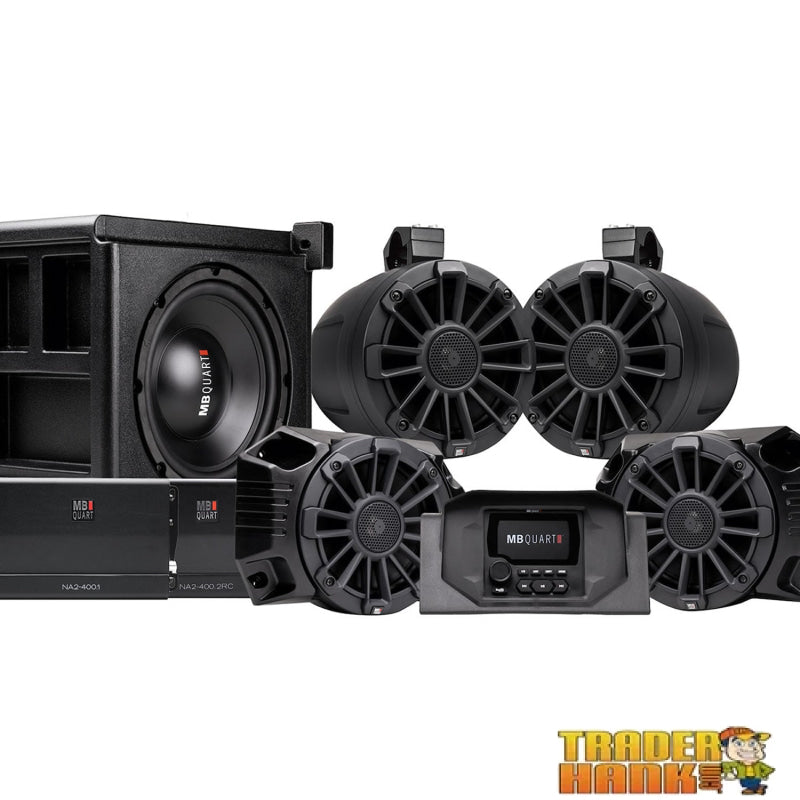 Polaris Ranger Tuned System Stage 5 800 Watt - 5 Speaker (2018-2022) | Free shipping