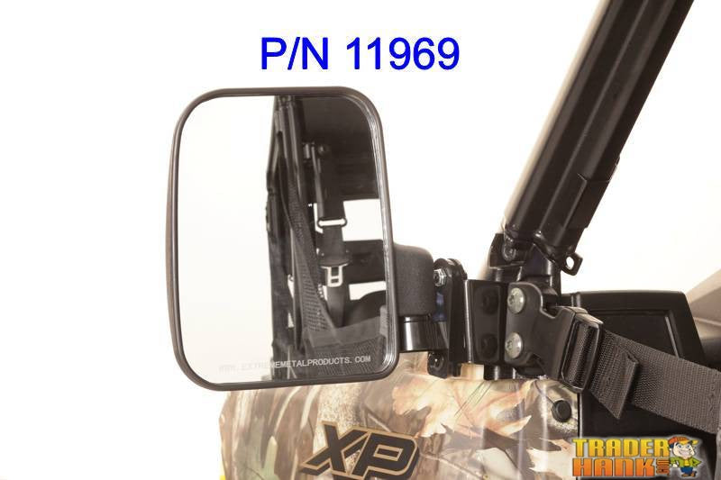 Polaris Ranger with Pro Fit Cage Folding Mirror Set | UTV ACCESSORIES - Free Shipping