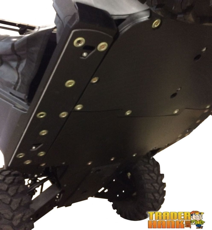 Polaris Ranger XP 1000 Trail Boss Ricochet 2-Piece Aluminum Rock Slider Set | UTV Skid Plates - Free shipping