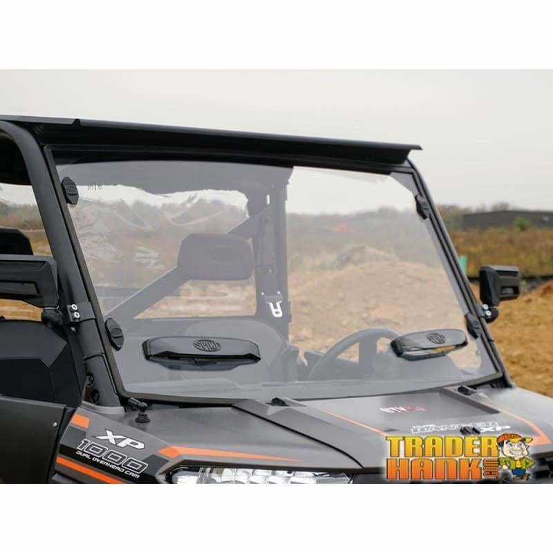 Polaris Ranger XP 900 Venting Windshield With TRR (Tool-Less-Rapid-Release) Mounting System | UTV ACCESSORIES - Free shipping