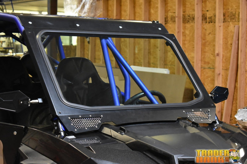 Polaris RZR 900/1000 and Turbo Full Glass Windshield for CAGEWRX Super Shorty Cage | UTV ACCESSORIES - Free shipping
