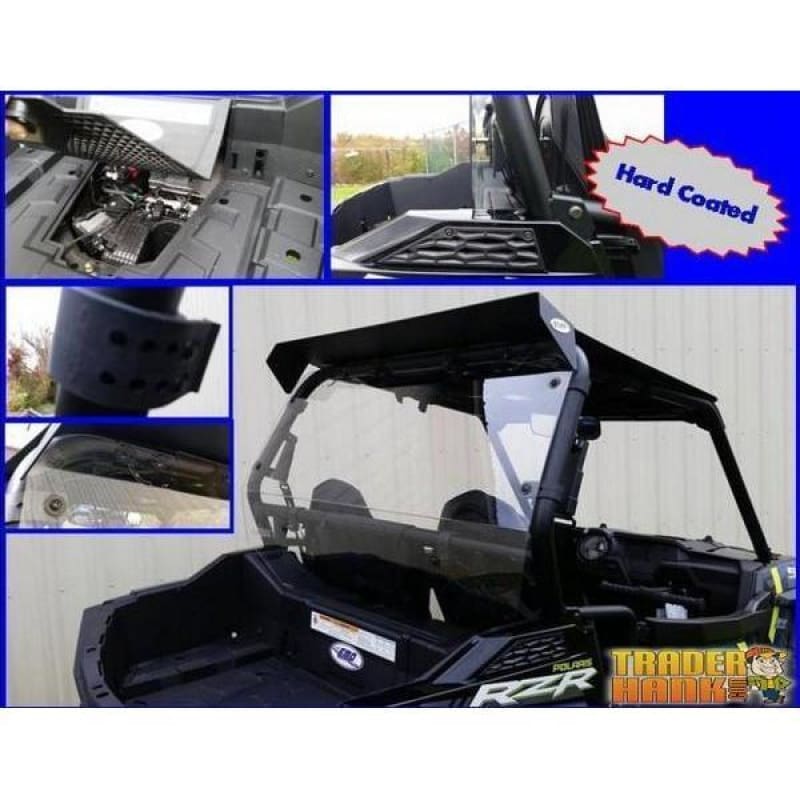 2015 RZR 900 Hard Coated Cab Back / Dust Stopper | UTV ACCESSORIES - Free Shipping