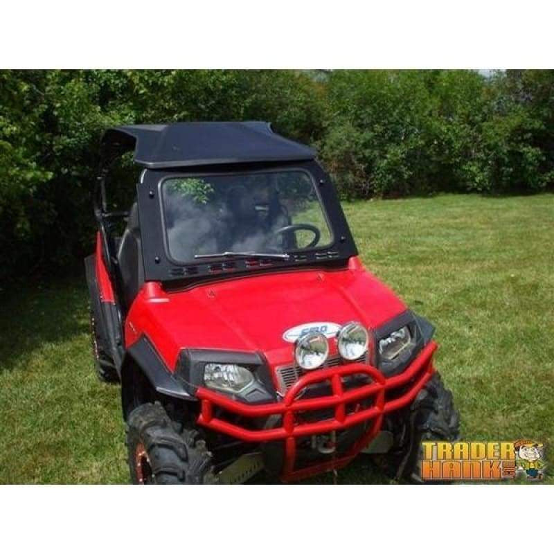 Polaris RZR Laminated Safety Glass Windshield with Wiper | UTV ACCESSORIES - Free Shipping