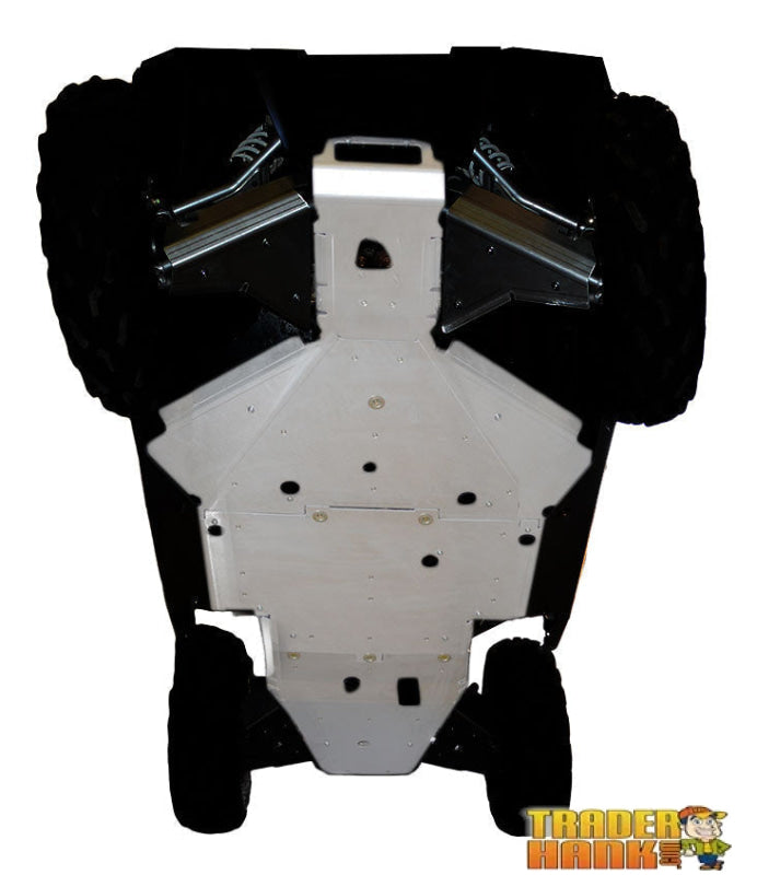 Polaris RZR Trail S 1000 Premium and Ultimate Ricochet 4-Piece Full Frame Skid Plate Set | Free shipping