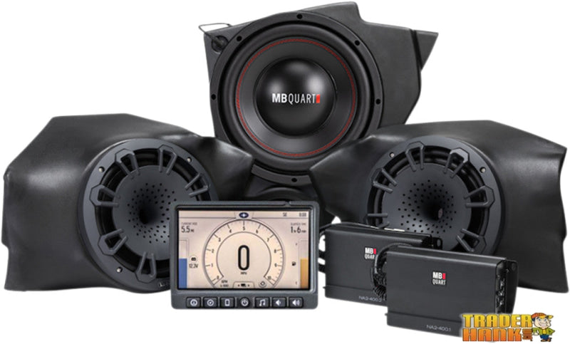 Polaris RZR Tuned UTV Audio Package - 3 Speaker (for Ride Command) | Free shipping