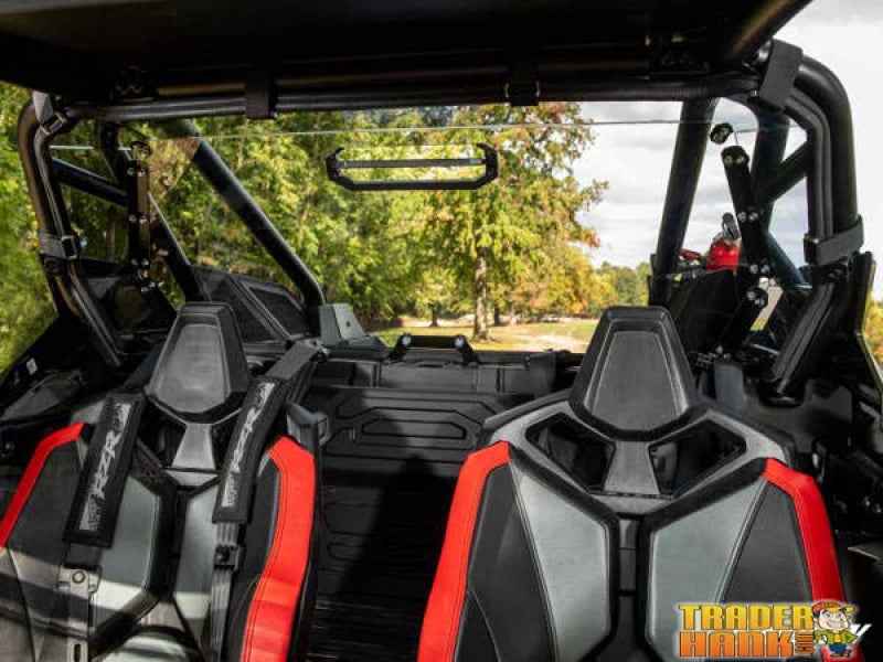 Polaris RZR Turbo R Rear Vented Windshield | UTV Accessories - Free shipping