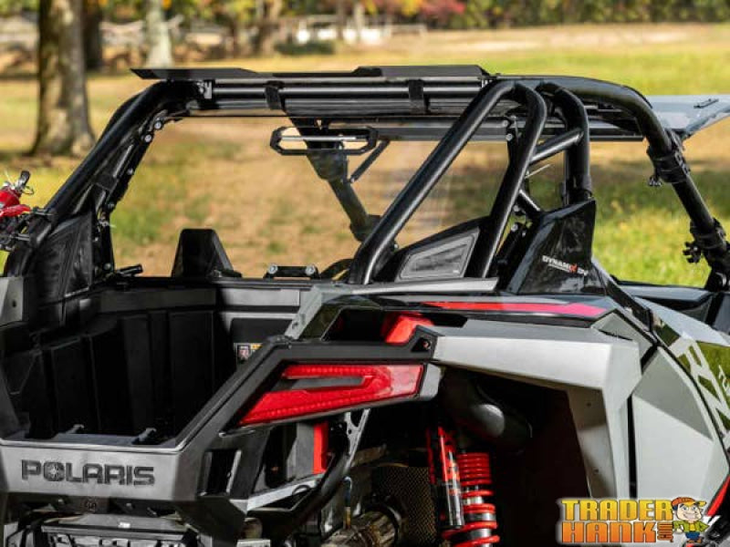 Polaris RZR Turbo R Rear Vented Windshield | UTV Accessories - Free shipping