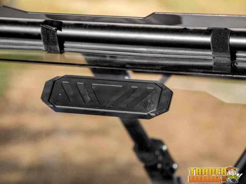 Polaris RZR Turbo R Rear Vented Windshield | UTV Accessories - Free shipping