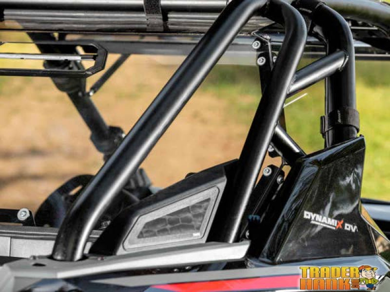 Polaris RZR Turbo R Rear Vented Windshield | UTV Accessories - Free shipping