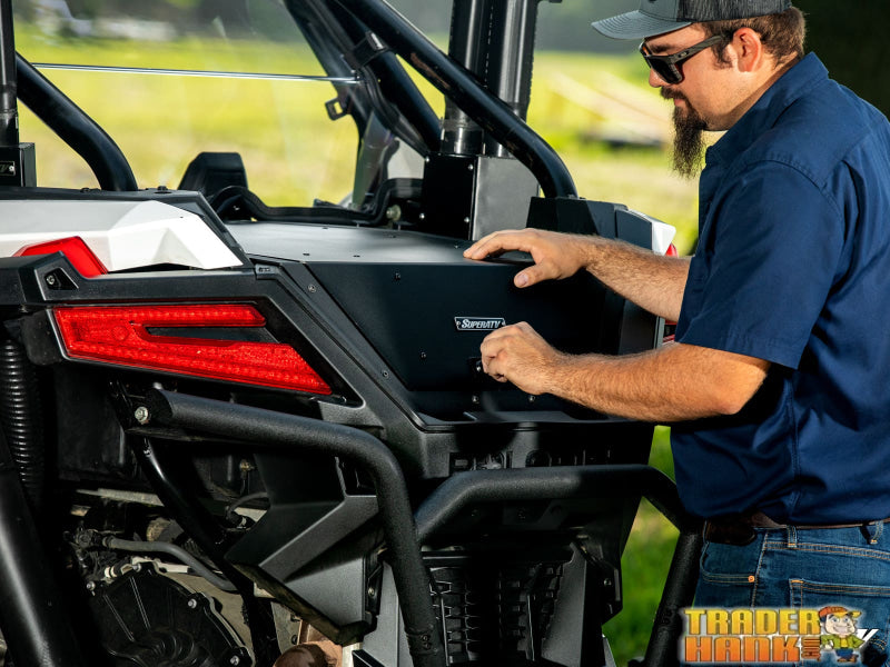 Polaris RZR Turbo R Trunk Bed Enclosure | UTV Accessories - Free shipping