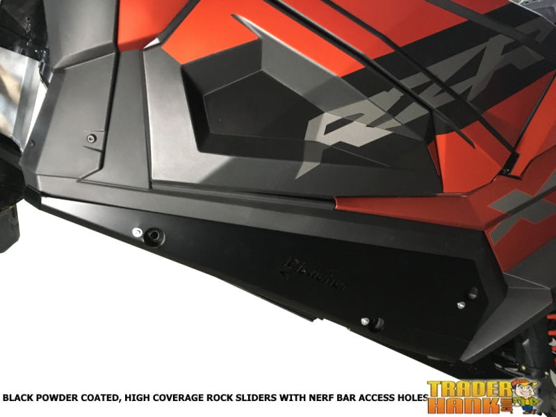 2022 Polaris RZR XP 1000 Highlifter Ricochet 2-Piece Aluminum Rock Slider Set | UTV Skid Plates - Free shipping