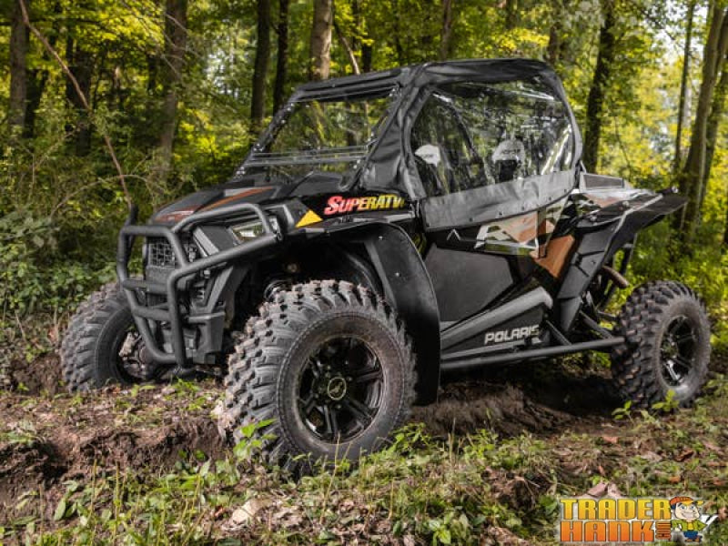 Polaris RZR XP Turbo Primal Soft Cab Enclosure Upper Doors | Super ATV Doors - Free shipping