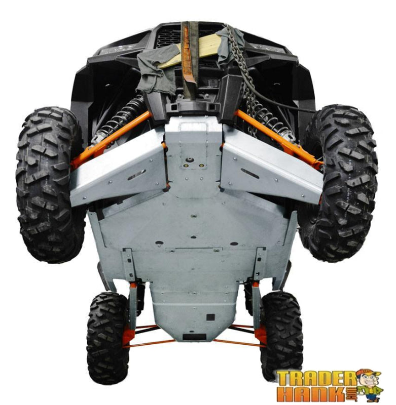 Polaris RZR XP 1000 Ricochet 10-Piece Complete Aluminum or UHMW Skid Plate Set | Polaris RZR 1000 Skid Plates - Free Shipping