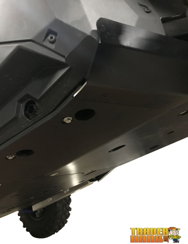 Polaris RZR XP Pro Ricochet 6-Piece Aluminum or UHMW Frame and Rock Slider Skid Plate Set | UTV ACCESSORIES - Free shipping
