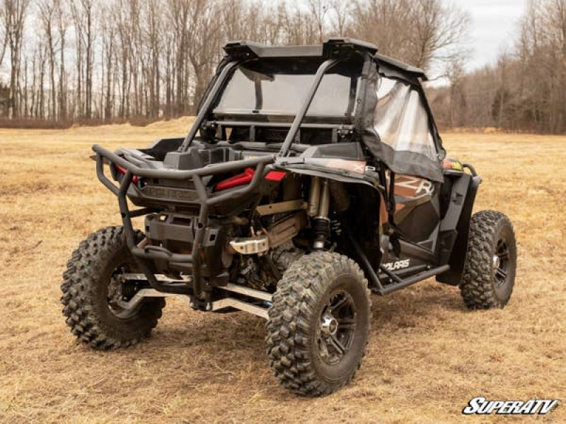 Polaris RZR XP Turbo Rear Vented Windshield | UTV Accessories - Free shipping