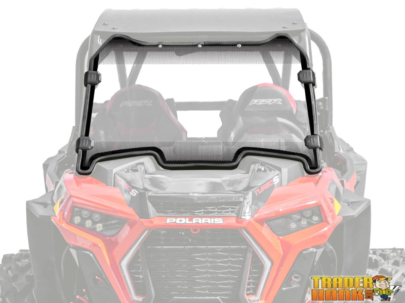 Polaris RZR XP Turbo S Scratch-Resistant Full Windshield | SUPER ATV WINDSHIELDS - Free shipping