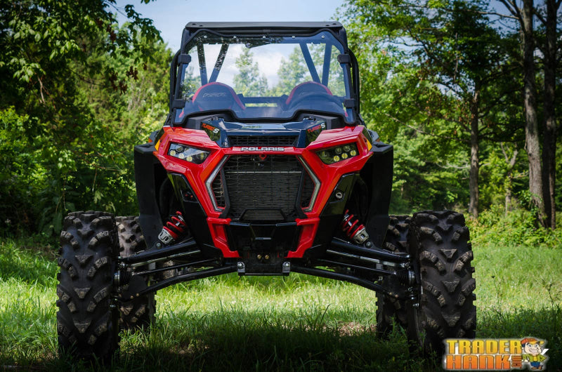 Polaris RZR XP Turbo S Scratch-Resistant Full Windshield | SUPER ATV WINDSHIELDS - Free shipping