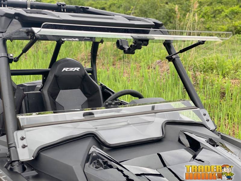 RZR Turbo and XP1000 Flip Up Windshield | UTV ACCESSORIES - Free shipping