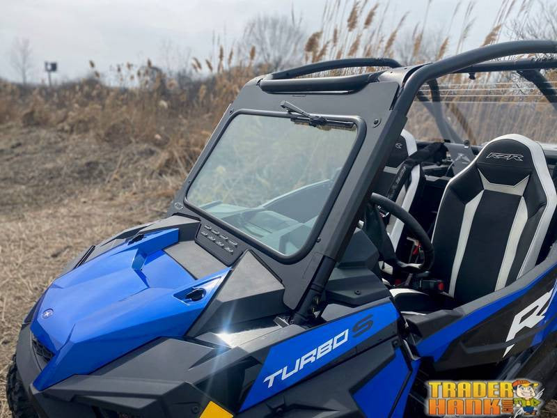 RZR Turbo S Laminated Glass Windshield with wiper | UTV ACCESSORIES - Free shipping