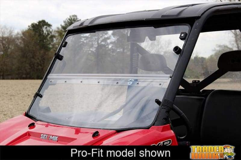 Seizmik Polaris Ranger 6x6 UV Resistant Poly Versa-Fold Windshield | UTV ACCESSORIES - Free Shipping