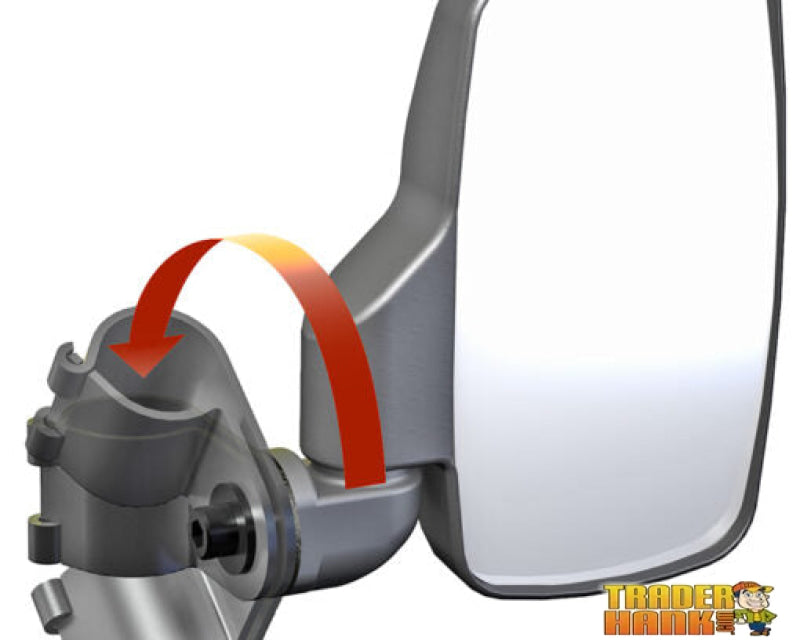 Side View Mirror Pair - Polaris Pro-Fit and Can-Am Profiled | UTV ACCESSORIES - Free shipping