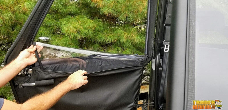 Spike Full Framed Hinged Polaris Ranger Diesel Doors | UTV ACCESSORIES - Free shipping