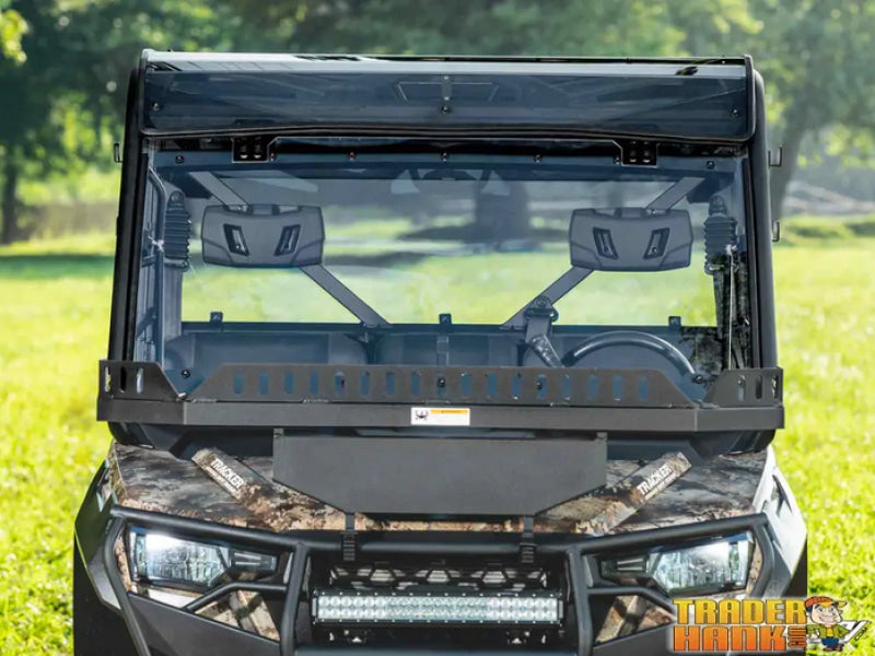 Tracker 800SX Scratch-Resistant Flip Windshield | UTV Accessories - Free shipping