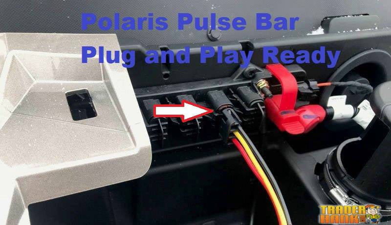 Universal LED Light Bar Wiring Harness (includes Polaris Pulse Bar Plug) | Free shipping