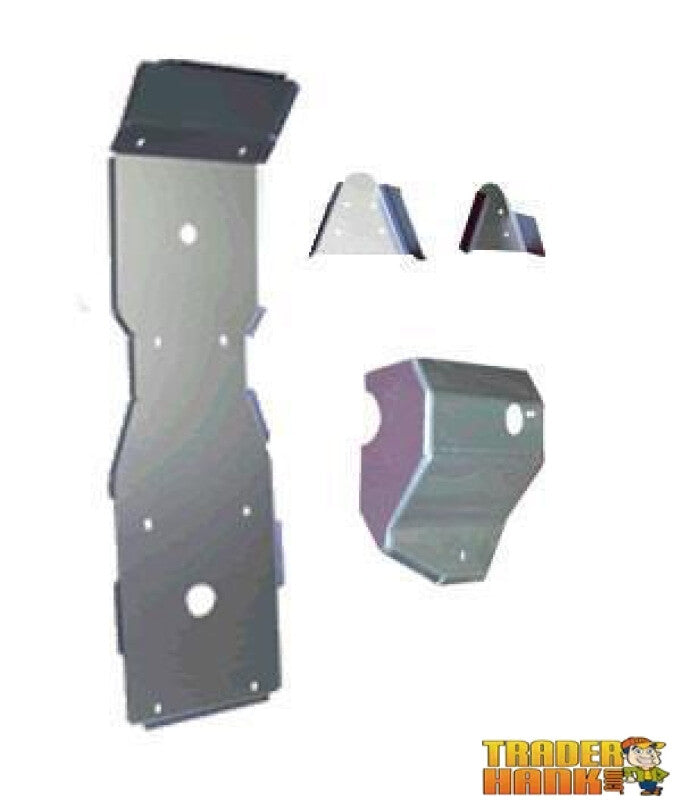 Yamaha Grizzly 600 Ricochet 4-Piece Complete Aluminum Skid Plate Set | Ricochet Skid Plates - Free Shipping