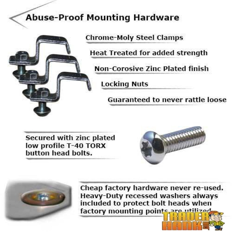 Yamaha Rhino Ricochet Rear Differential Skid Plate | Ricochet Skid Plates - Free Shipping