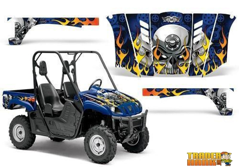 Yamaha Rhino Motorhead Graphics | UTV ACCESSORIES - Free Shipping