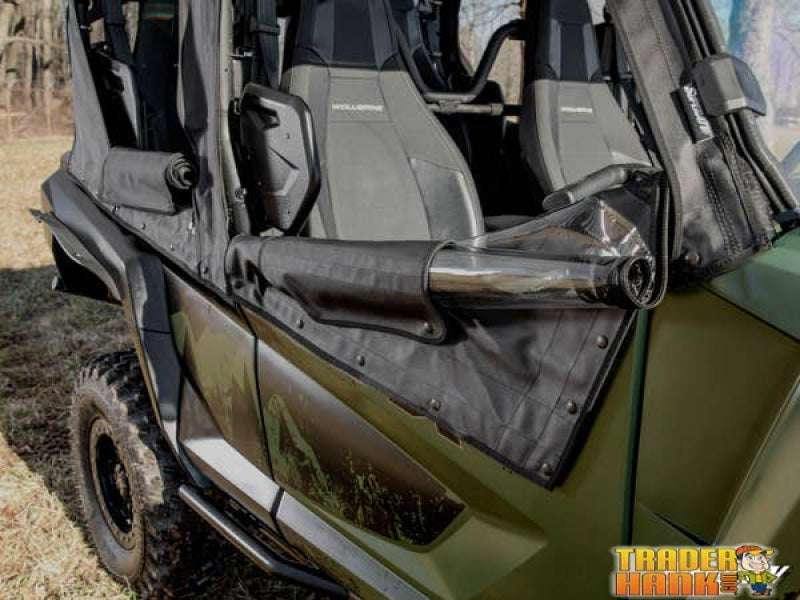 Yamaha Wolverine RMAX 1000 Primal Soft Cab Enclosure Upper Doors | UTV Accessories - Free shipping
