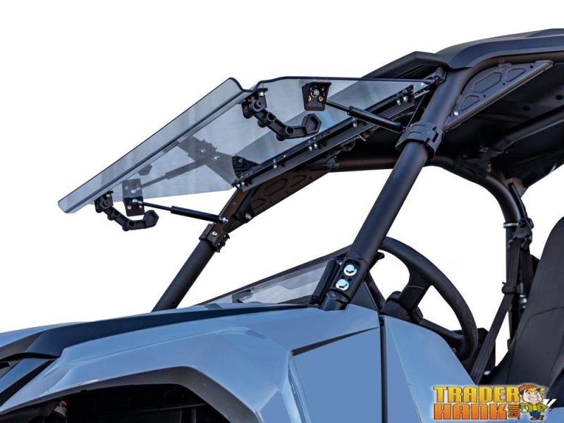 Yamaha Wolverine RMAX Scratch Resistant Flip Windshield | UTV ACCESSORIES - Free shipping