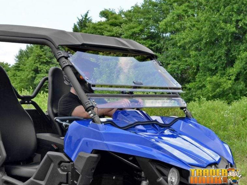 Yamaha Wolverine Scratch Resistant Flip Windshield | SUPER ATV WINDSHIELDS - Free Shipping
