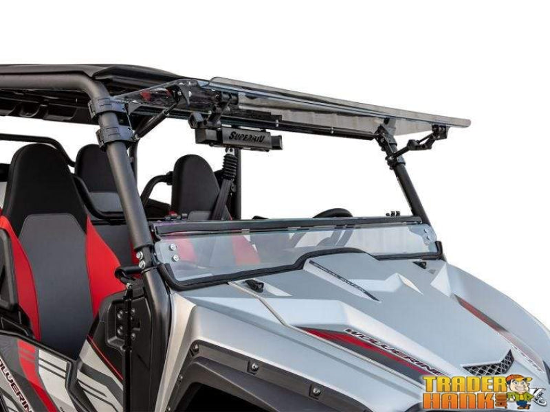 Yamaha Wolverine X2 Scratch Resistant Flip Windshield | SUPER ATV WINDSHIELDS - Free Shipping