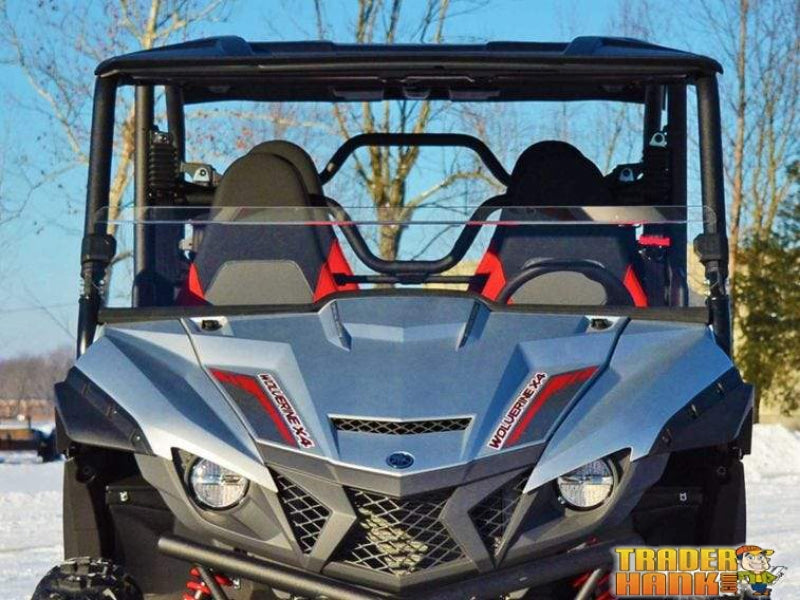 Yamaha Wolverine X4 Half Windshield | SUPER ATV WINDSHIELDS - Free Shipping